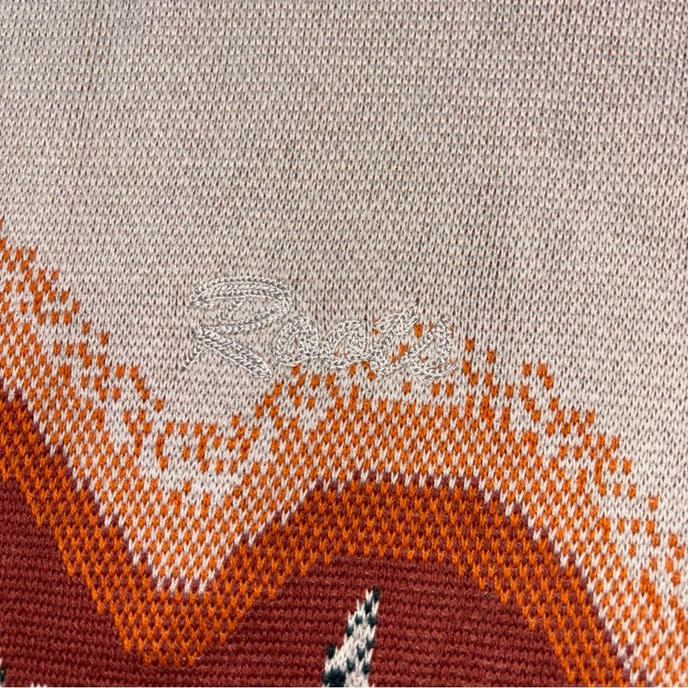 Roots Cabin Mountain Landscape Knit Sweater | Size XL - Picture 2 of 10